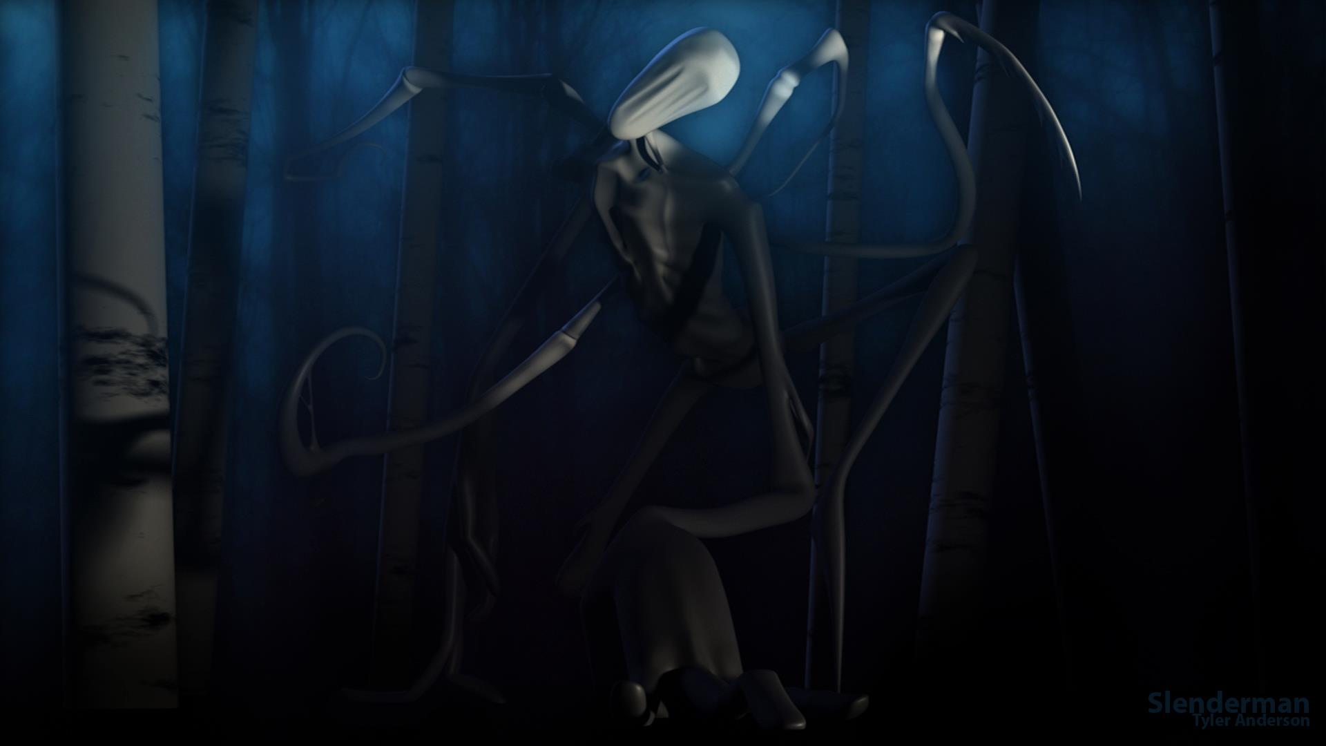 Slenderman monster
