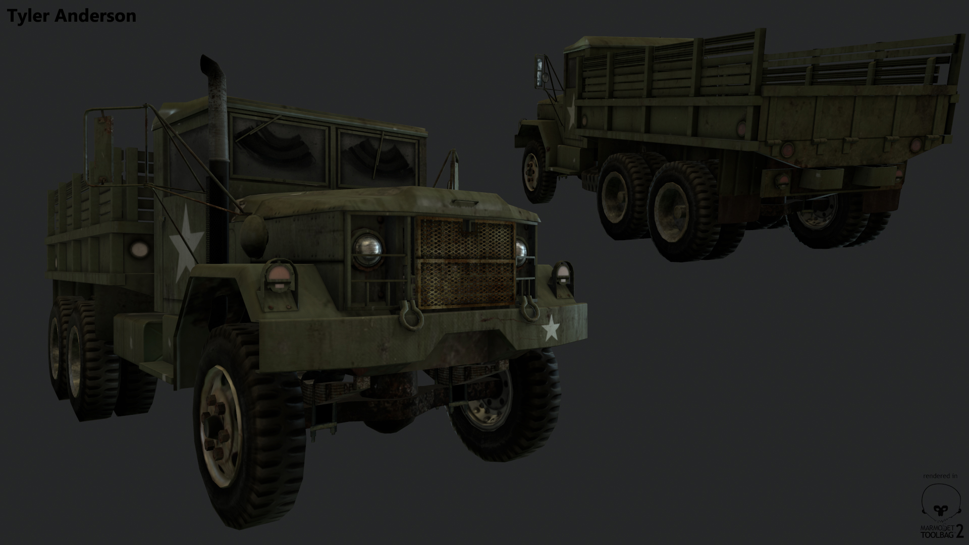 Cargo truck model